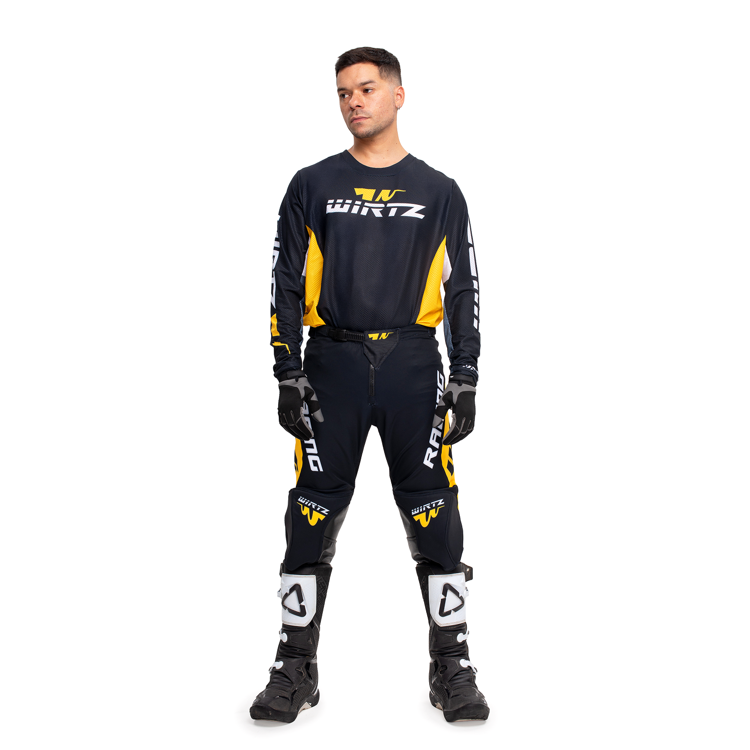 Conjunto de motocross Wirtz Elevate 2025 - Amarillo