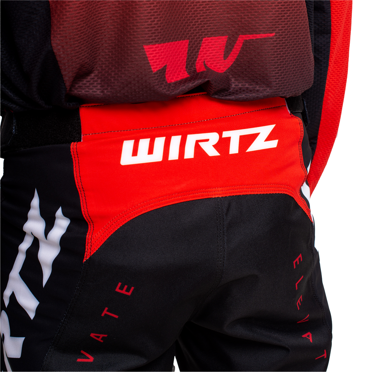 Conjunto de motocross Wirtz Elevate 2025 - Rojo