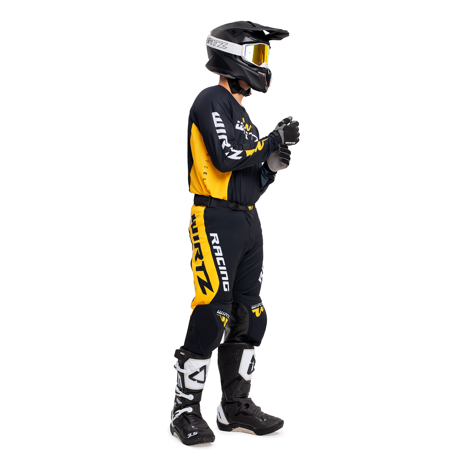 Conjunto de motocross Wirtz Elevate 2025 - Amarillo