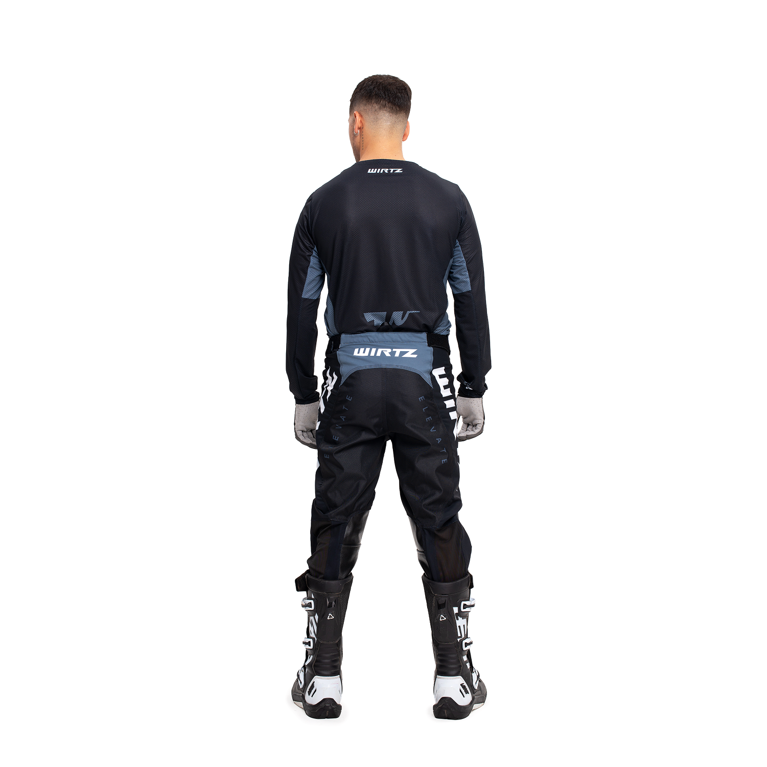 Conjunto de motocross Wirtz Elevate 2025 - Negro