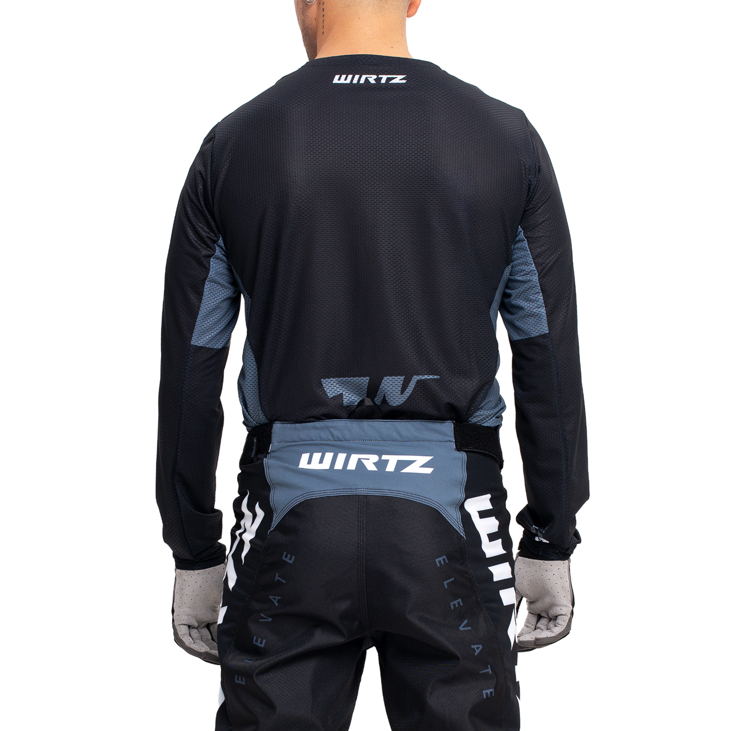Conjunto de motocross Wirtz Elevate 2025 - Negro