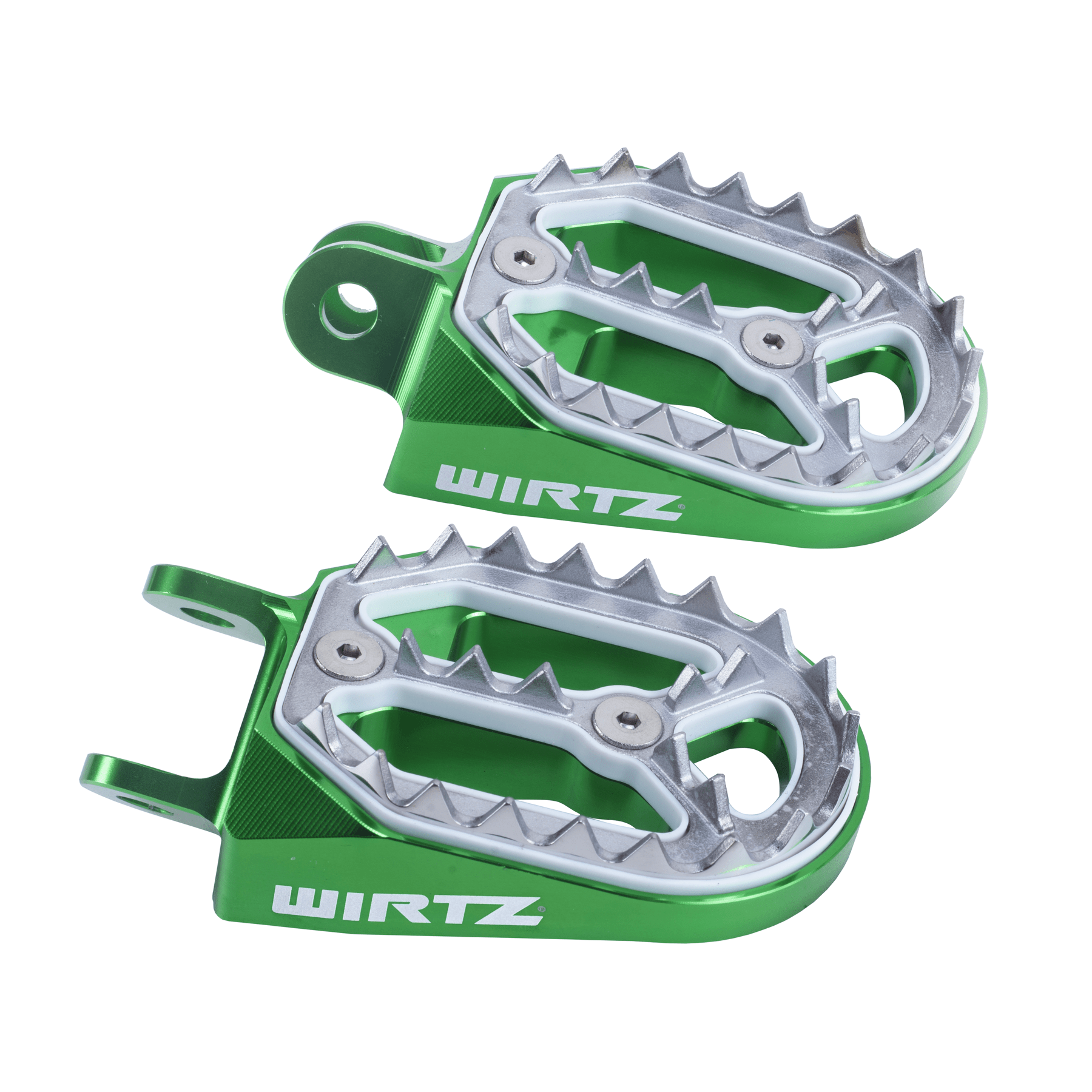 Pedalines Anchos Wirtz para Kawasaki KLX 300L KLX 300R