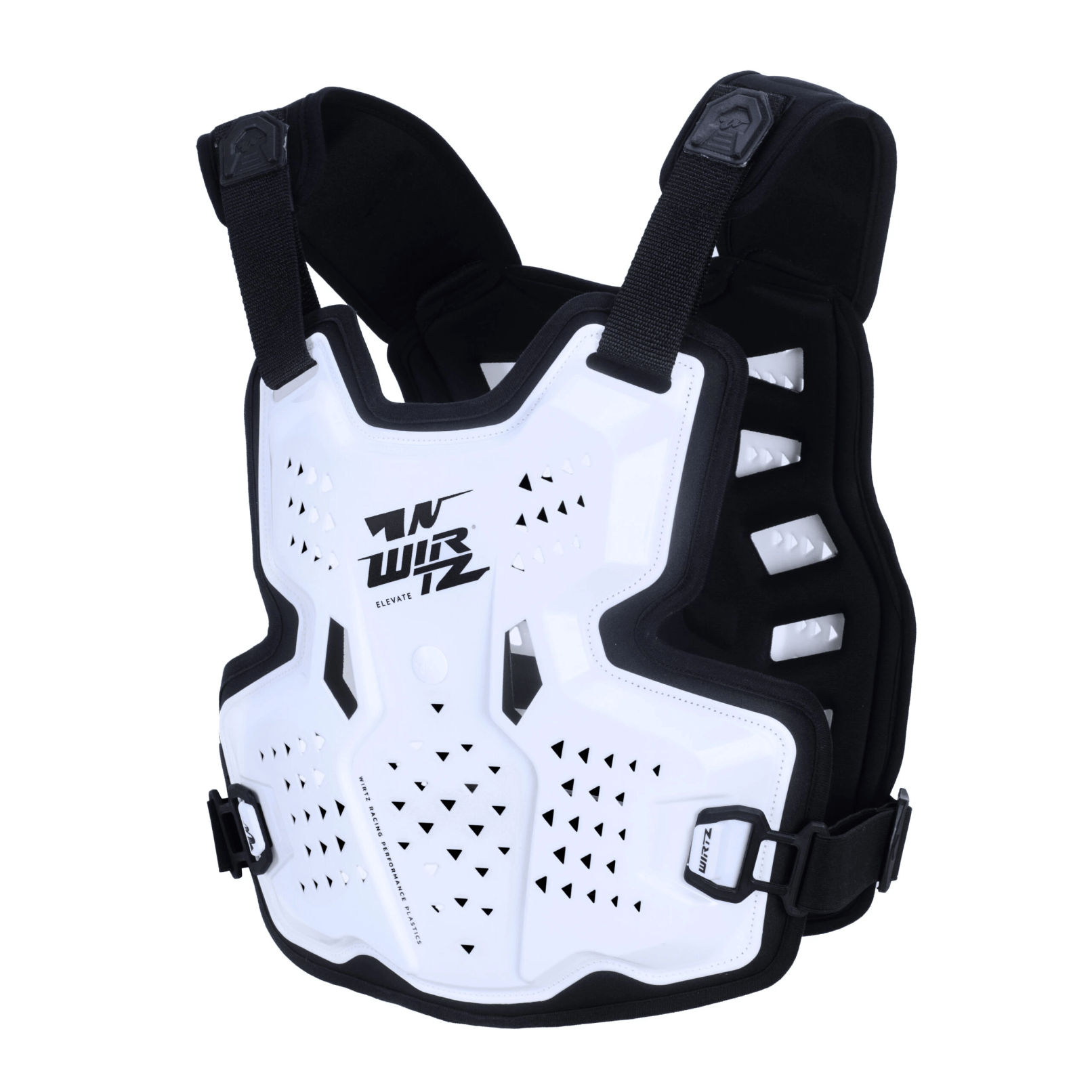 Pechera de Motocross y Enduro Elevate - Blanca