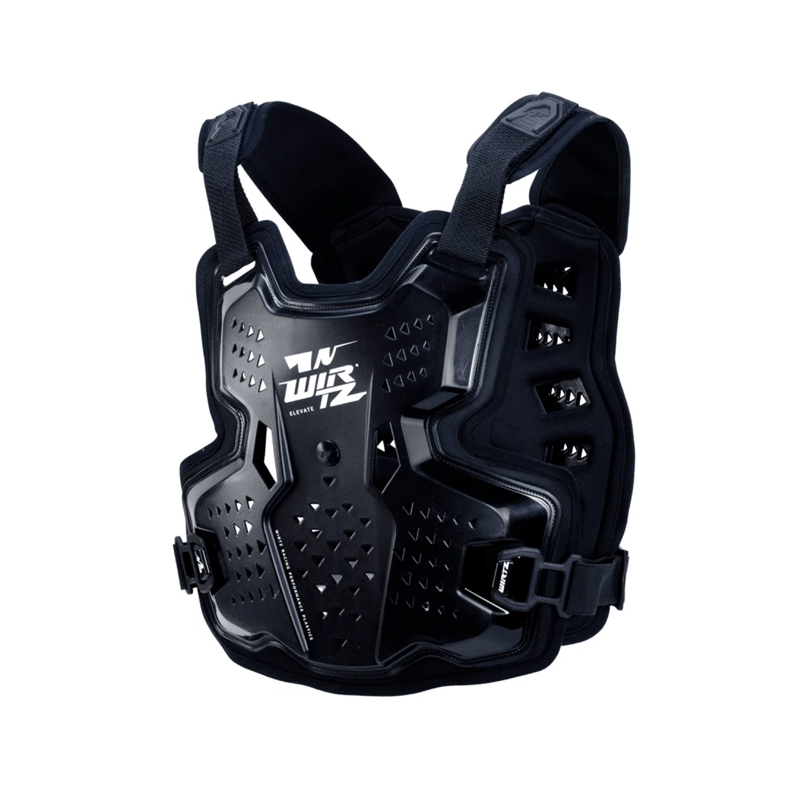 Pechera de Motocross y Enduro Elevate - Negra