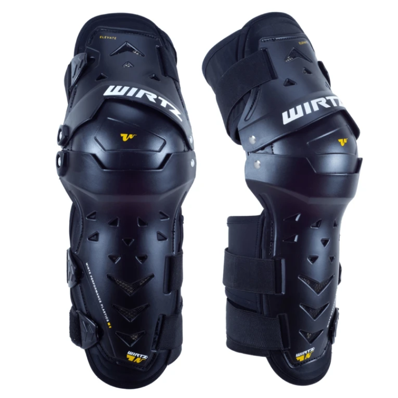Rodilleras de Motocross y Enduro Elevate - Negras