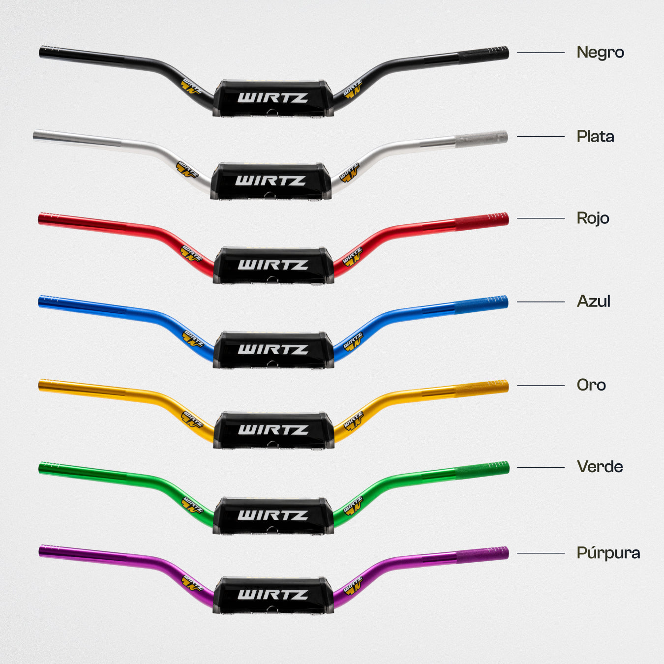 Manubrio Wirtz WR5 de 28mm