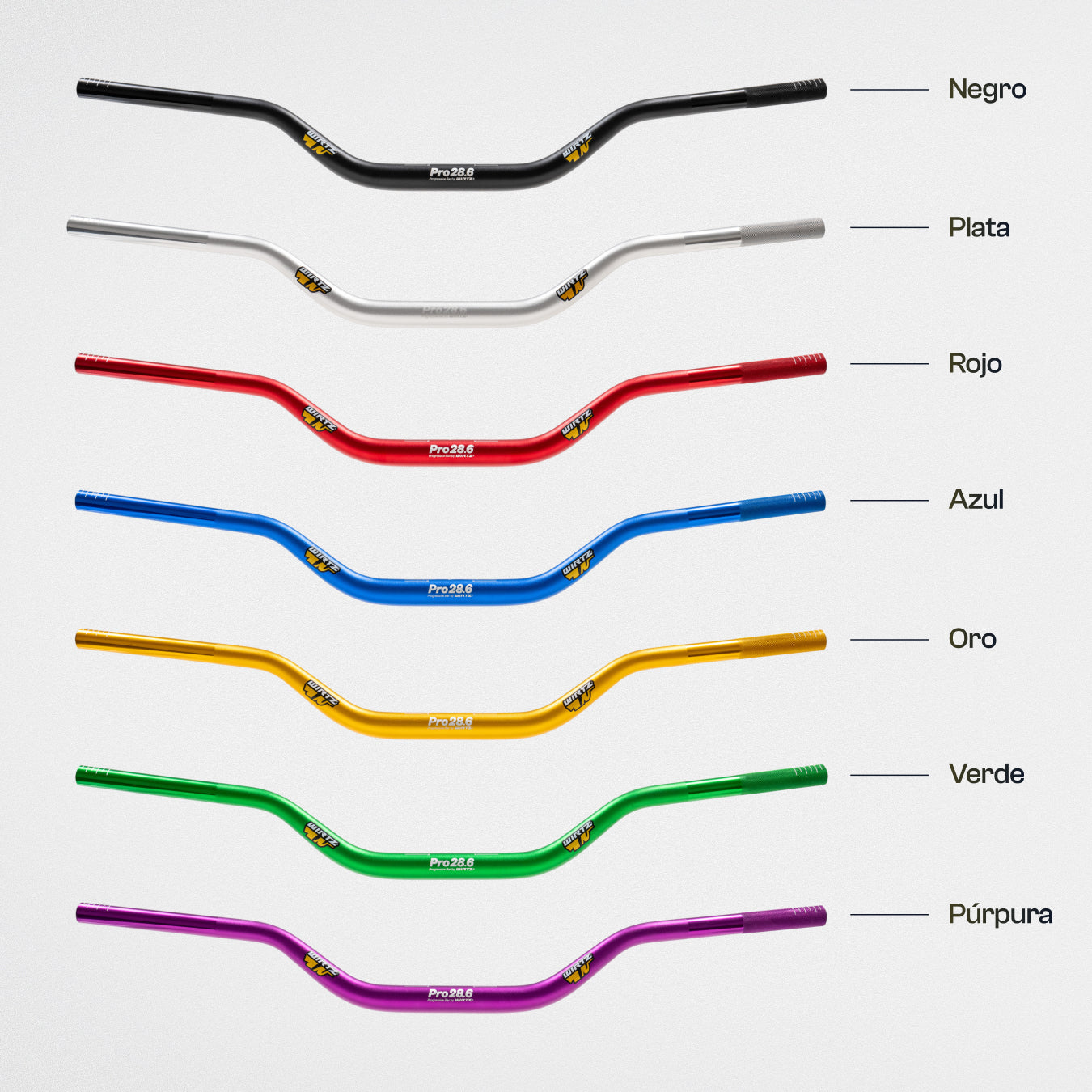 Manubrio Wirtz WR5 Naked de 28mm