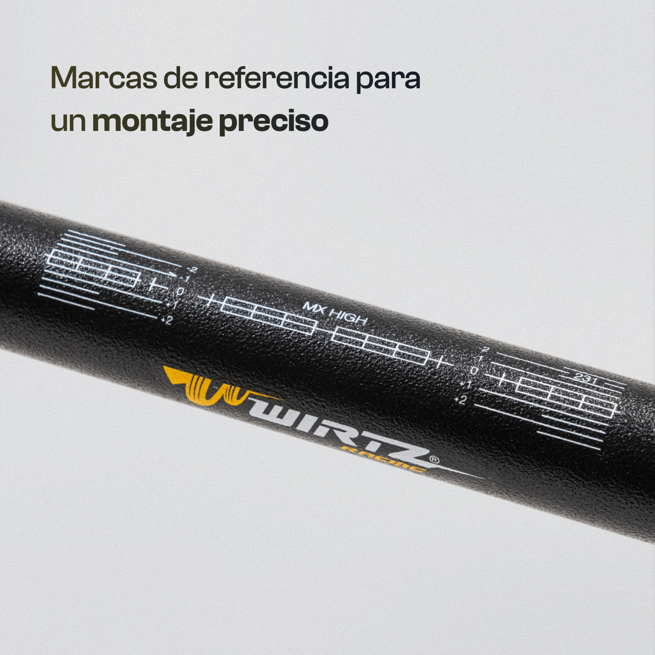 Manubrio Wirtz X6 de 22mm