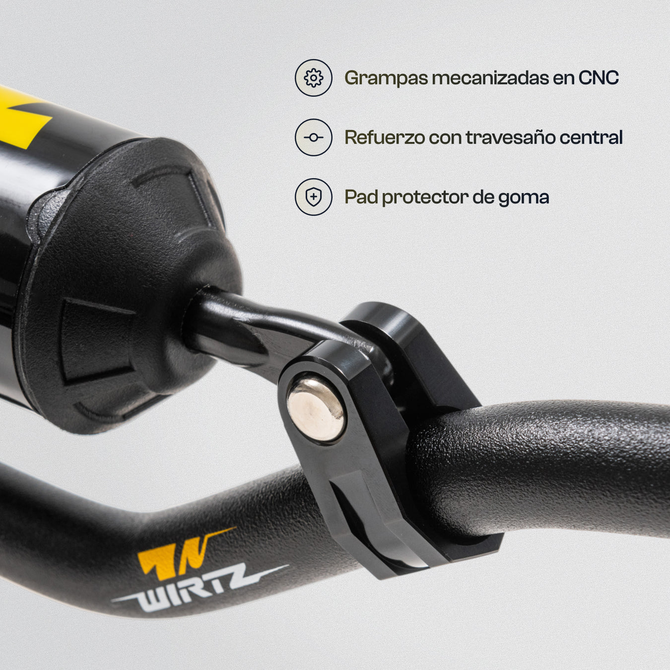 Manubrio Wirtz X6 de 22mm