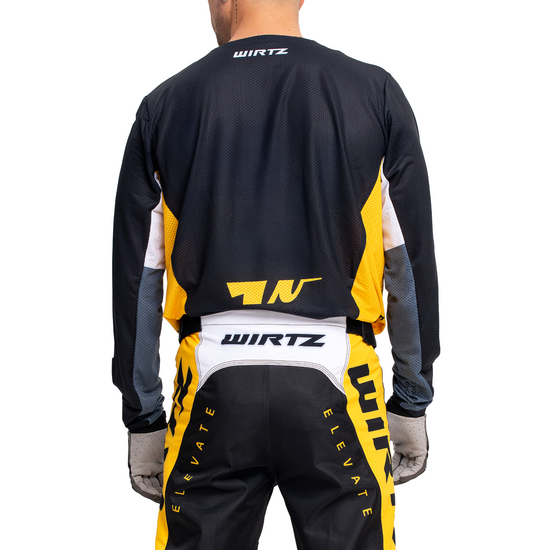 Conjunto de motocross Wirtz Elevate 2025 - Amarillo