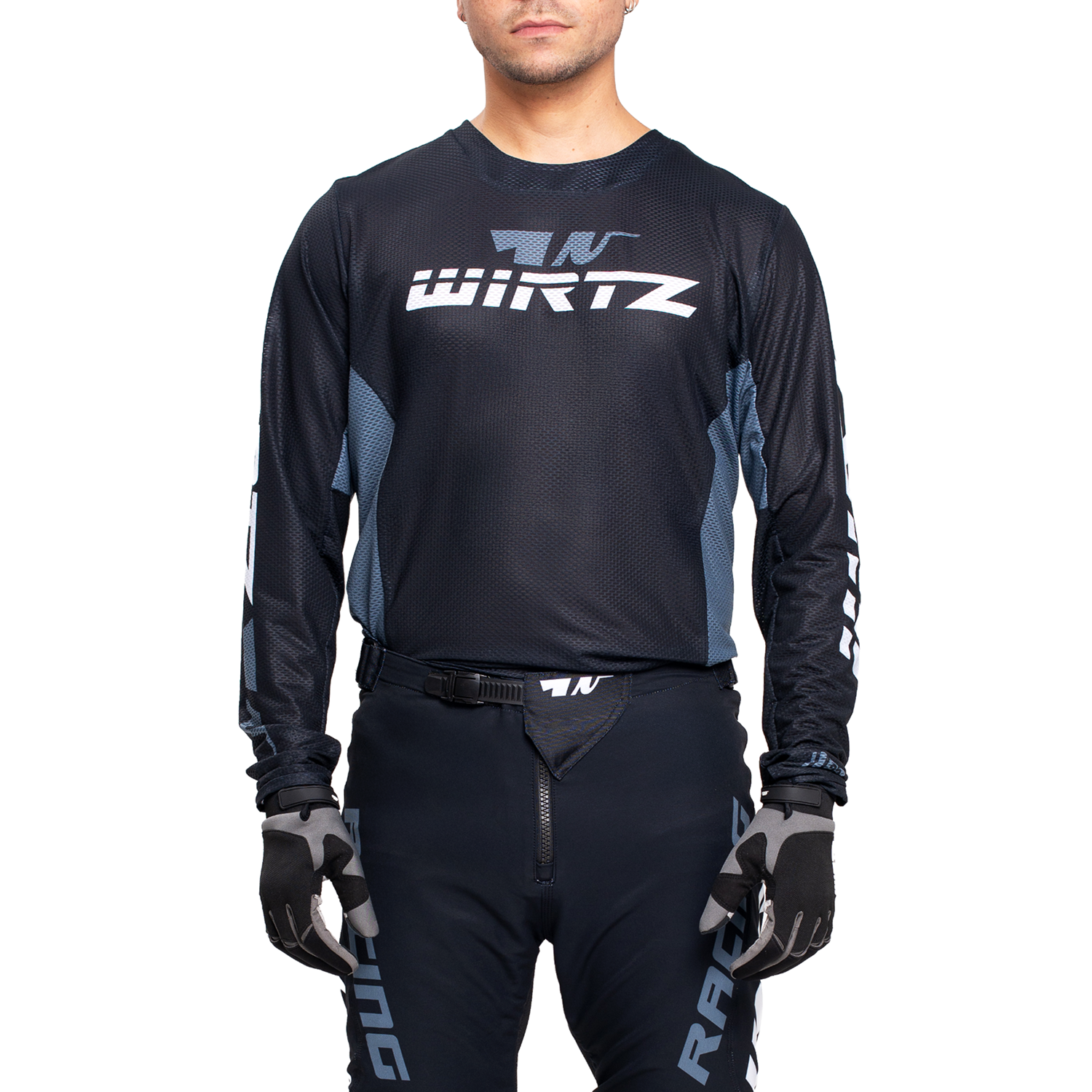 Conjunto de motocross Wirtz Elevate 2025 - Negro