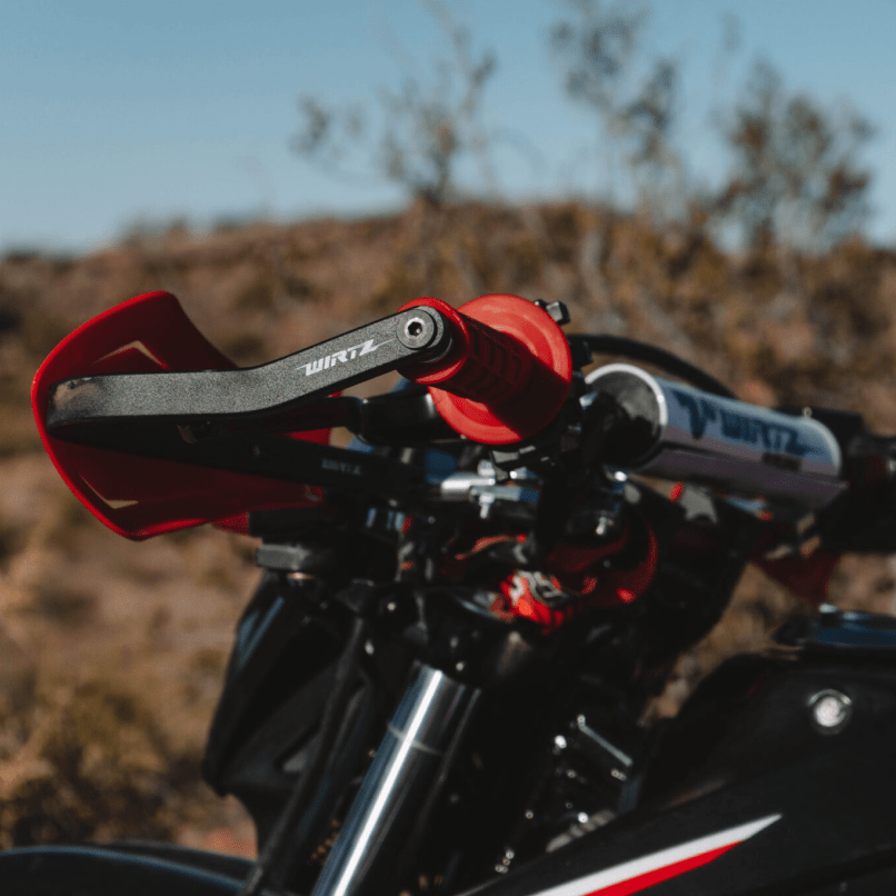 Cubre Manos con Alma de Aluminio Shock Metal para Manubrios Wirtz de 22mm y 28mm