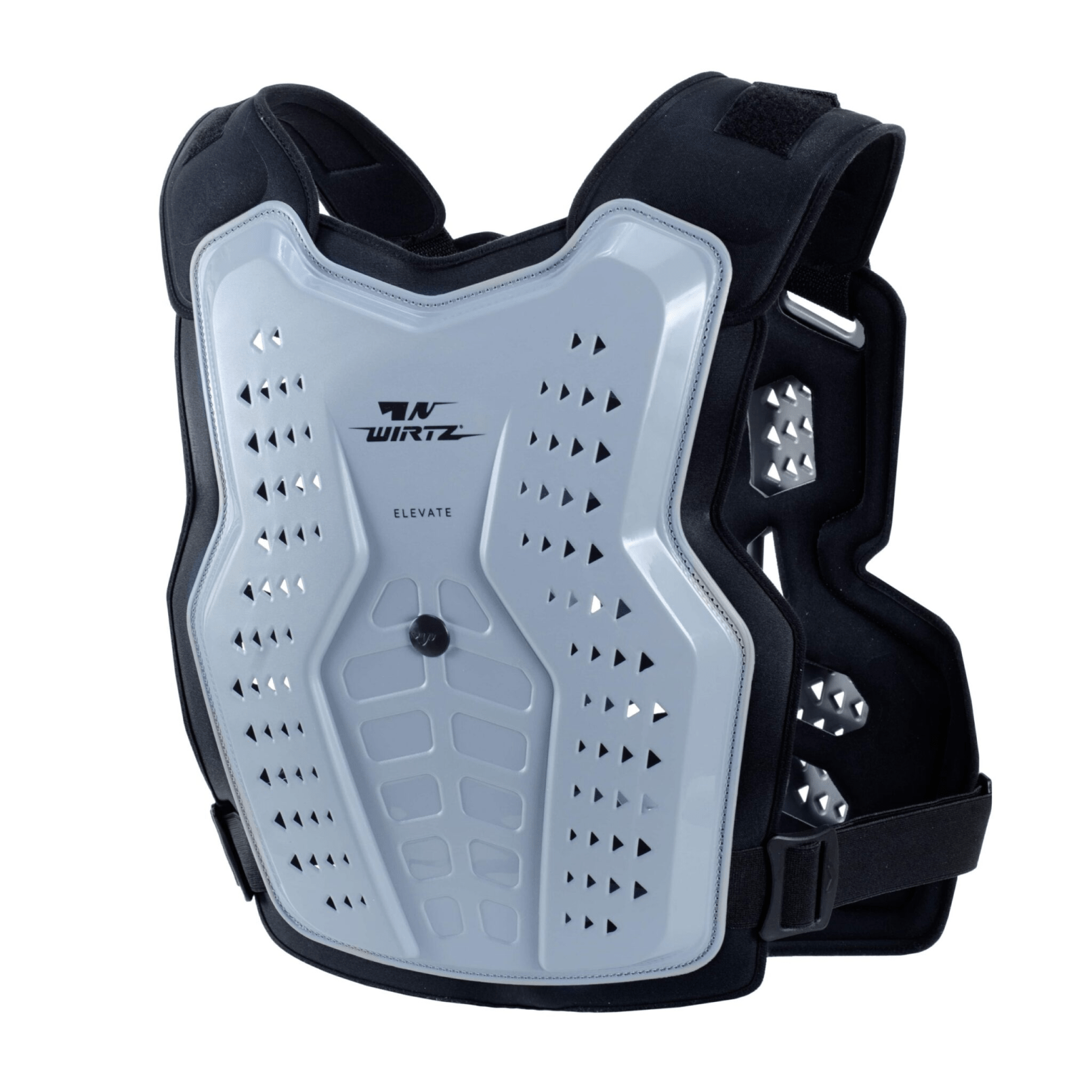 Pechera de Motocross y Enduro Elevate - Gris