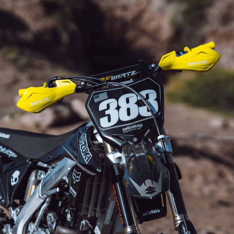 Cubre Manos Flotante Wirtz Shock de Moto y ATV