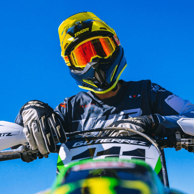 Guantes de Enduro Wirtz Elevate - Amarillo