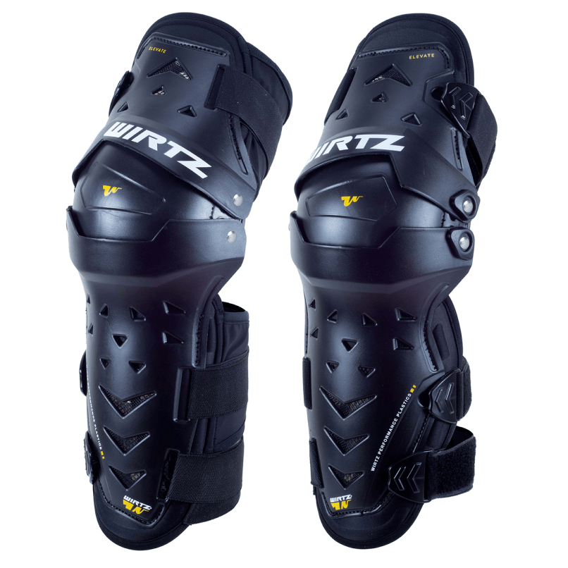 Rodilleras de Motocross y Enduro Elevate - Negras