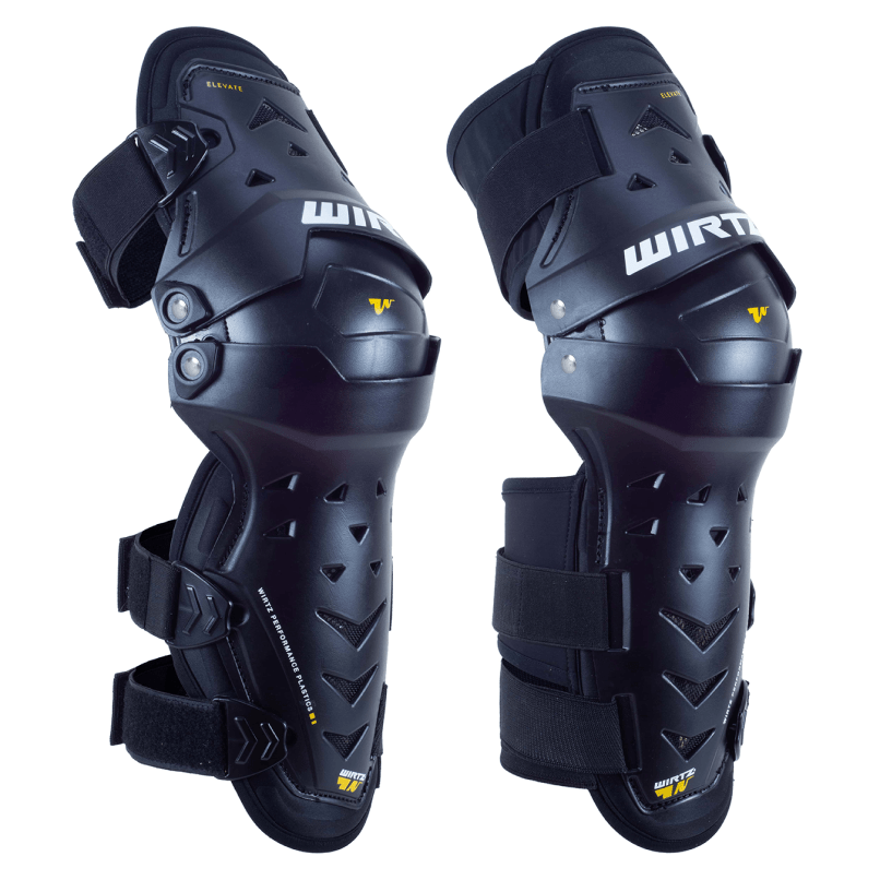 Rodilleras de Motocross y Enduro Elevate - Negras