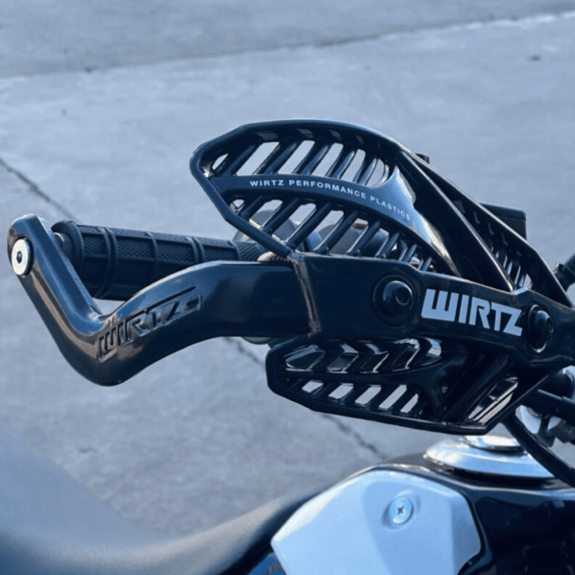 Cubre Manos con Alma de Aluminio Shock Armor para Manubrios Wirtz de 22mm y 28mm