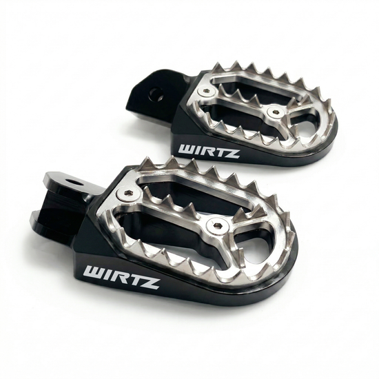 Pedalines Anchos Wirtz para Honda Tornado XR 250 XR 300