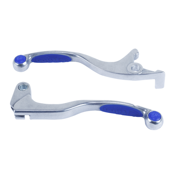 Manijas de Freno y Embrague con Grip para Yamaha XTZ 250, XTZ 125 Hasta 2013, YBR 250 y TENERE XTZ 250