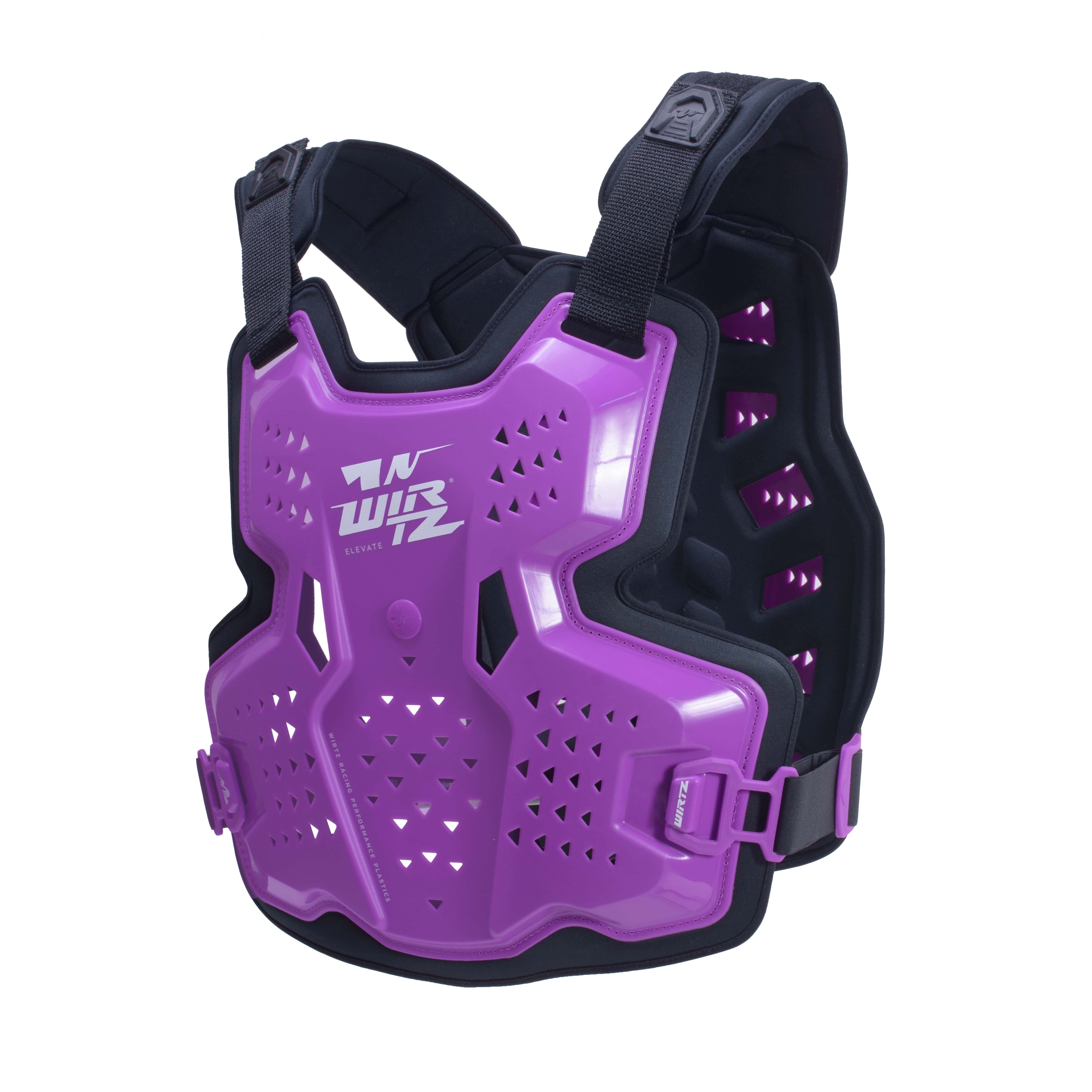 Pechera de Motocross y Enduro Elevate - Violeta