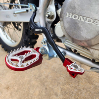 Pedalines Anchos Wirtz para Honda Tornado XR 250 XR 300