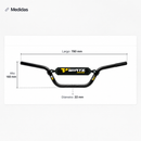 Manubrio Atv X6 Cuatriciclo Quad 22mm