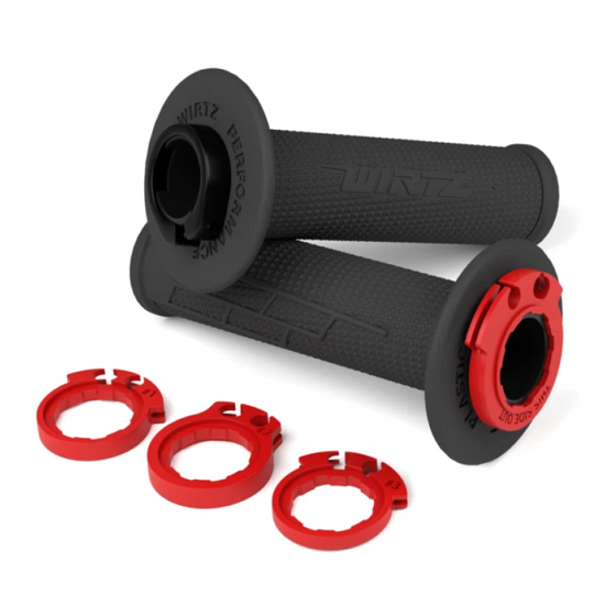 Puños de Moto Lock On CRF KXF KLX 300R KLX300L RMZ KTM YZF