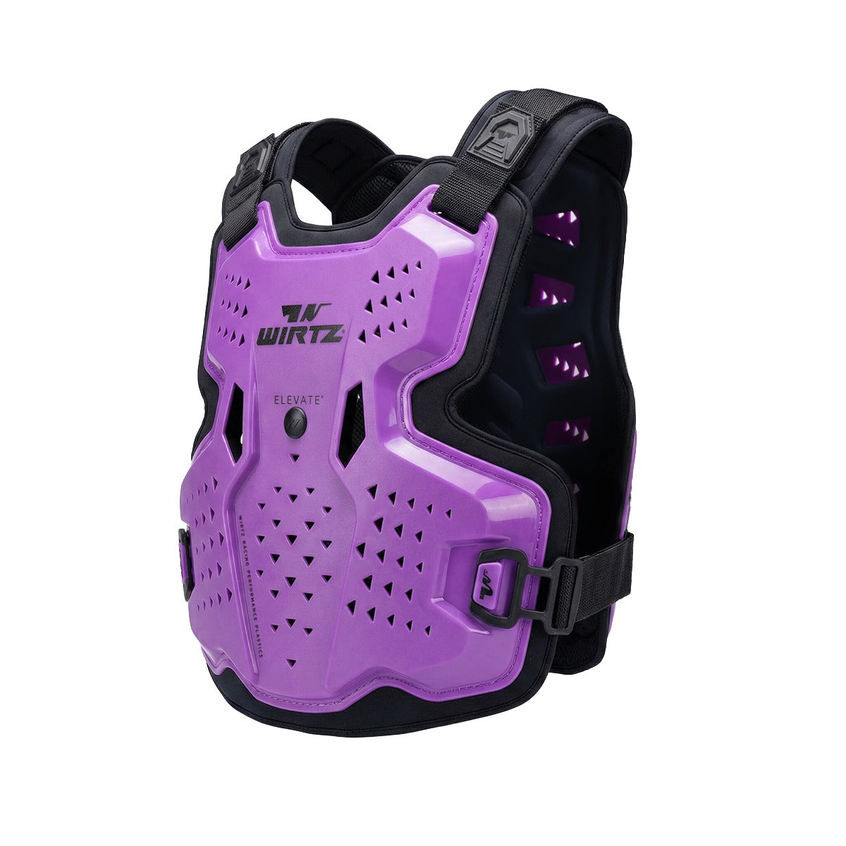 Pechera de Motocross y Enduro Elevate - Violeta