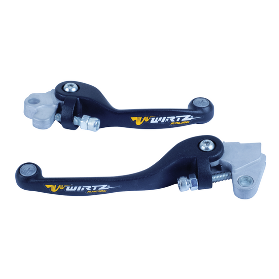 Manijas de Freno y Embrague Rebatibles Flex para Yamaha YZ 125 250, YZF 250, YZF 450