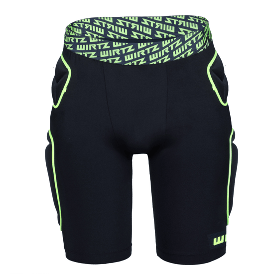 Calzas Cortas con Protección de Enduro y Motocross Wirtz