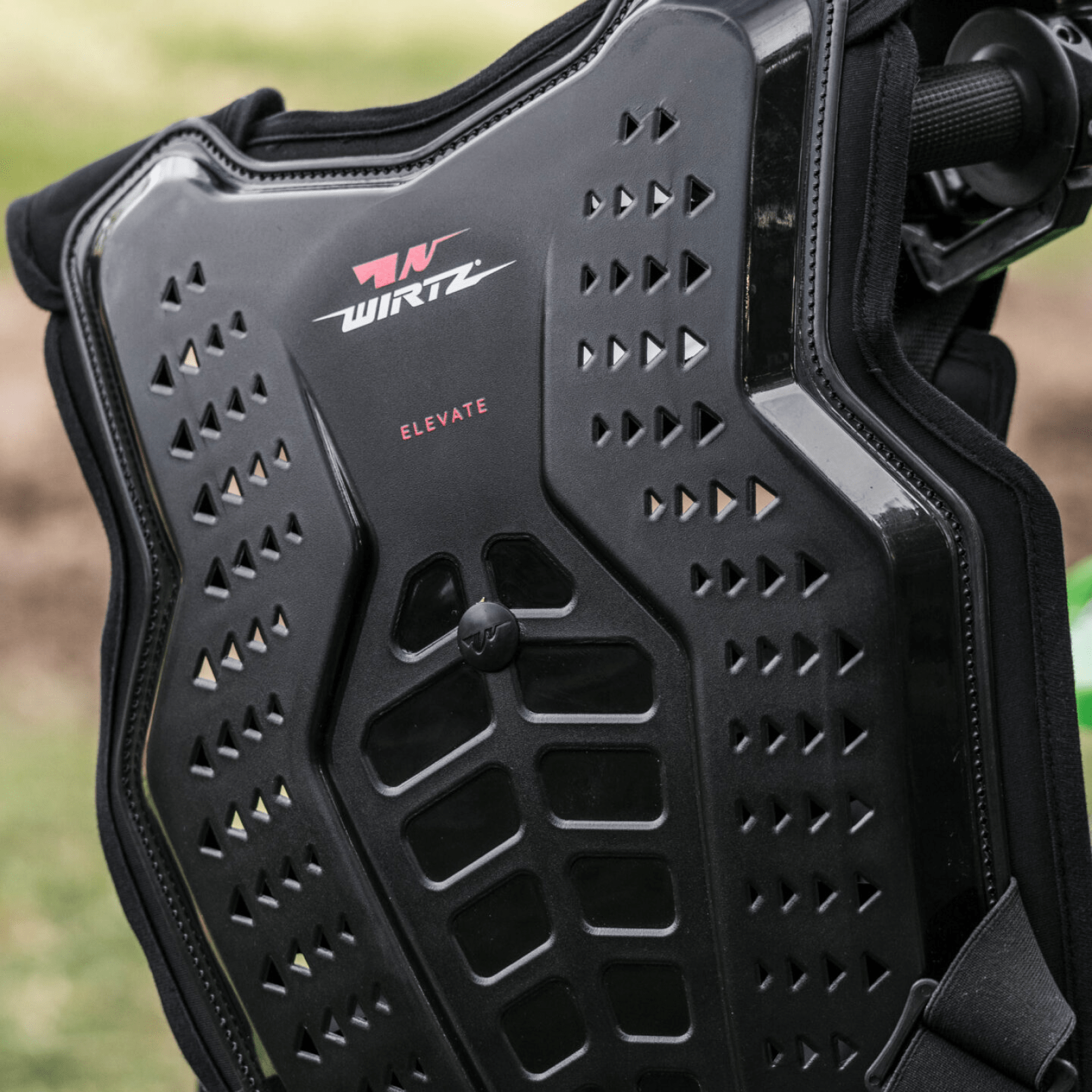 Pechera de Motocross y Enduro Elevate - Rosa