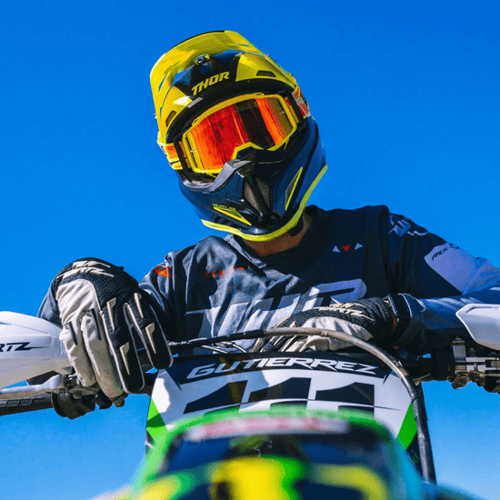 Guantes de Enduro Wirtz Elevate - Amarillo