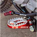 Pedalines Anchos Wirtz para Honda Tornado XR 250 XR 300