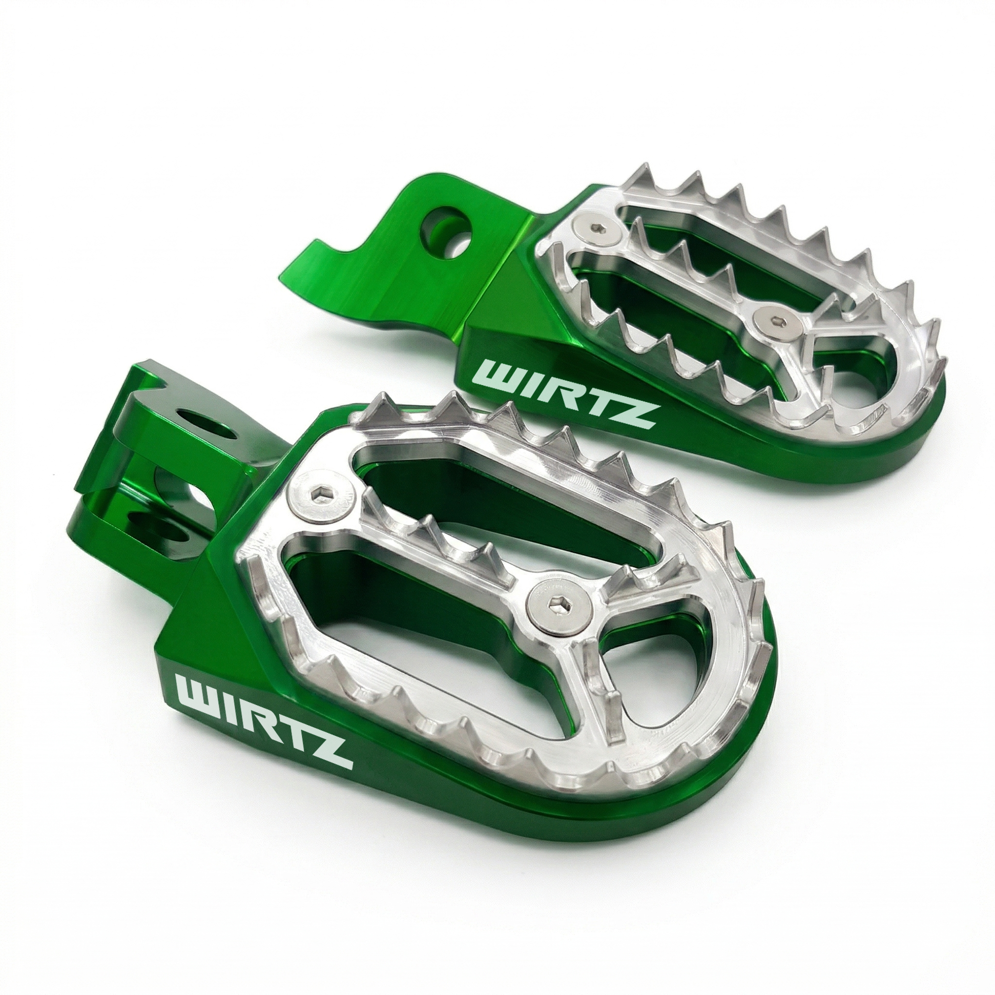 Pedalines Anchos Wirtz para Kawasaki KLX 300L KLX 300R